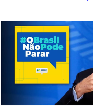 Governo Bolsonaro quer novamente tomar medidas contra ações da pandemia