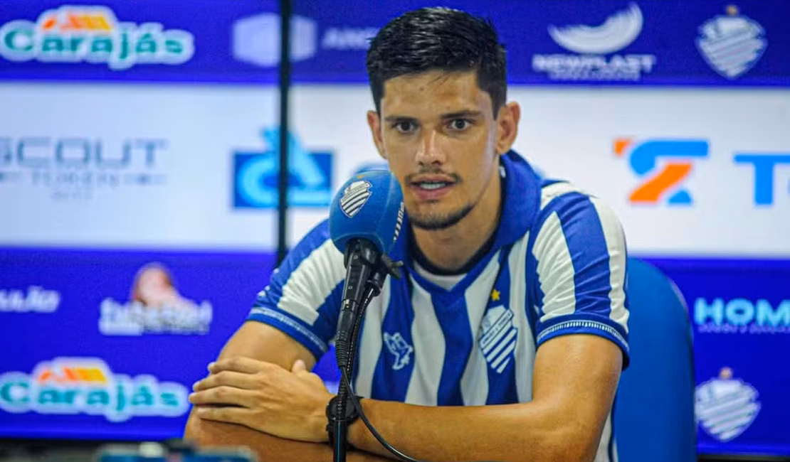 Zagueiro Lucão sofre lesão ligamentar e desfalca o CSA na pré-temporada