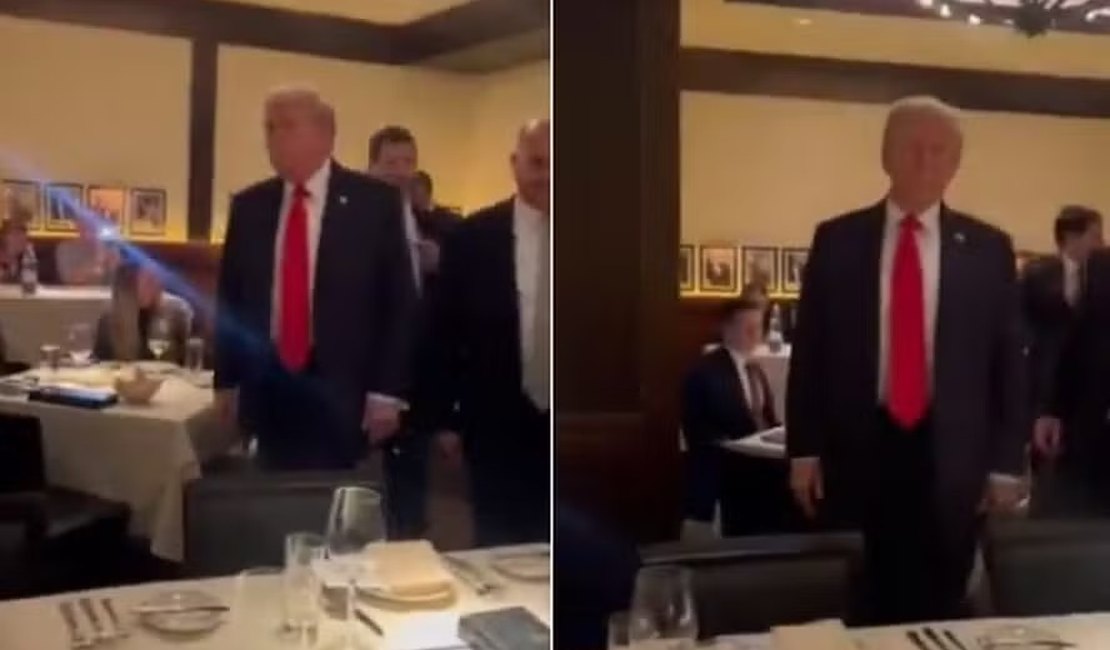 Manifestantes interrompem jantar de Trump: 'Hitler do nosso tempo!'