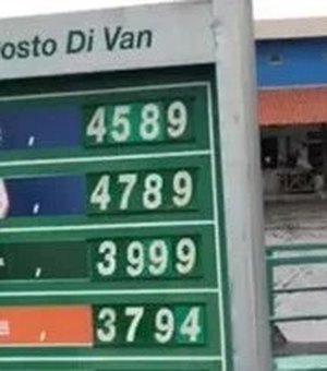 Preço médio da gasolina cai pela segunda semana seguida em Arapiraca 