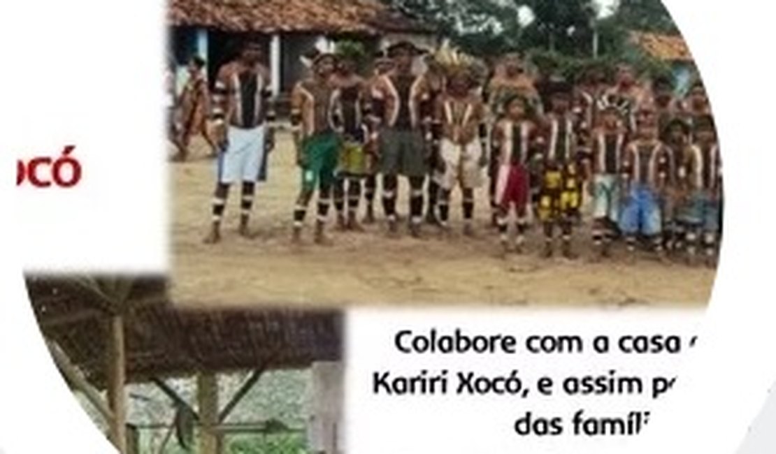 Tribo indígena arrecada dinheiro para construção de casa de farinha em Porto Real do Colégio