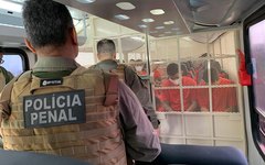 Polícia Penal transfere cerca de 200 reeducandos para o Agreste