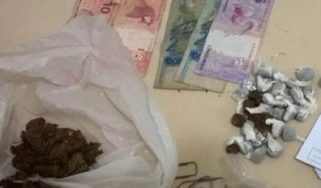 Grupo acusado de tráfico e furtos é preso na Barra Nova