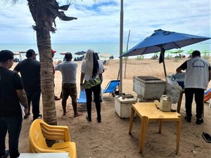 Vigilância Sanitária de Maceió realiza fiscalização educativa na orla marítima