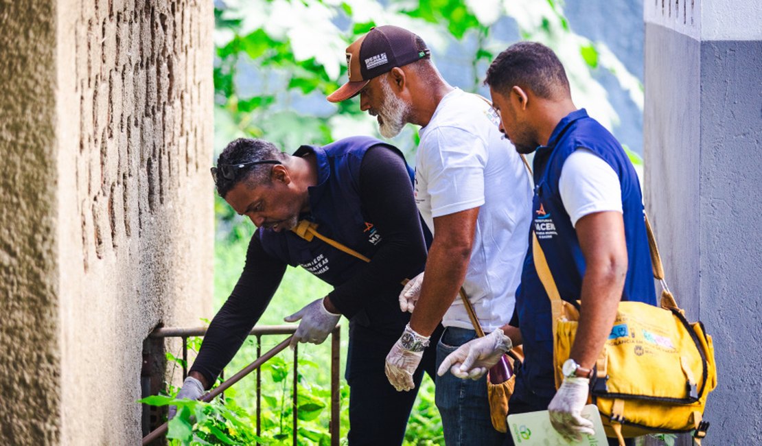 Saúde realiza ação de combate à dengue no estádio Rei Pelé