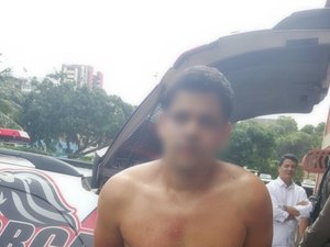 Após divulgação de imagens, acusado de assaltar loja de tintas é preso