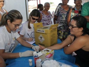 Bosque das Arapiracas recebe Dia D de conscientização e alerta sobre diabetes