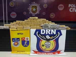 Ação integrada apreende 45kg de maconha no Cidade Universitária