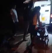 Acidente de moto deixa dois homens feridos na AL-465 em Japaratinga