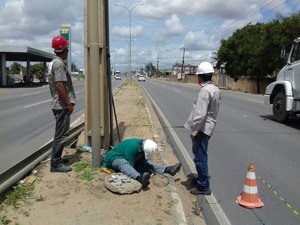 Acidentes com postes reduzem em Alagoas, mas ainda são altos