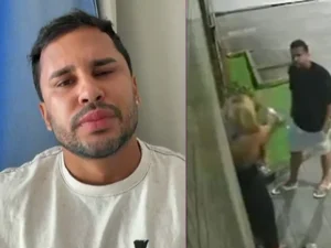 [Vídeo] Lucas Guimarães chora e se manifesta após irmão agredir namorada