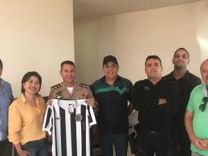 Diretoria do ASA se reúne com comandante do Terceiro Batalhão em Arapiraca