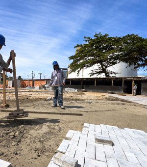 Obras da nova orla do Porto de Maceió chegam a 25% de execução