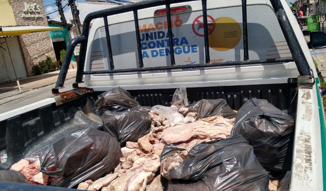 Vigilância recolhe mais 700kg de produtos estragados à venda em Maceió