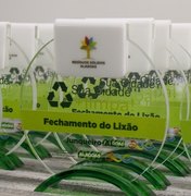 Municípios recebem homenagem pelo encerramento dos lixões em Alagoas