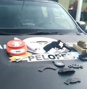 Polícia prende traficante e apreende arma e drogas em Arapiraca