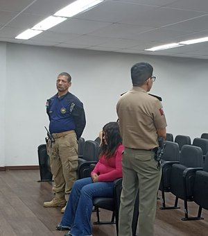 Mulher é condenada a 12 anos de prisão em regime fechado por matar sargento da PM em Maceió