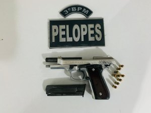 Ameaça na zona rural Limoeiro de Anadia termina em apreensão de pistola