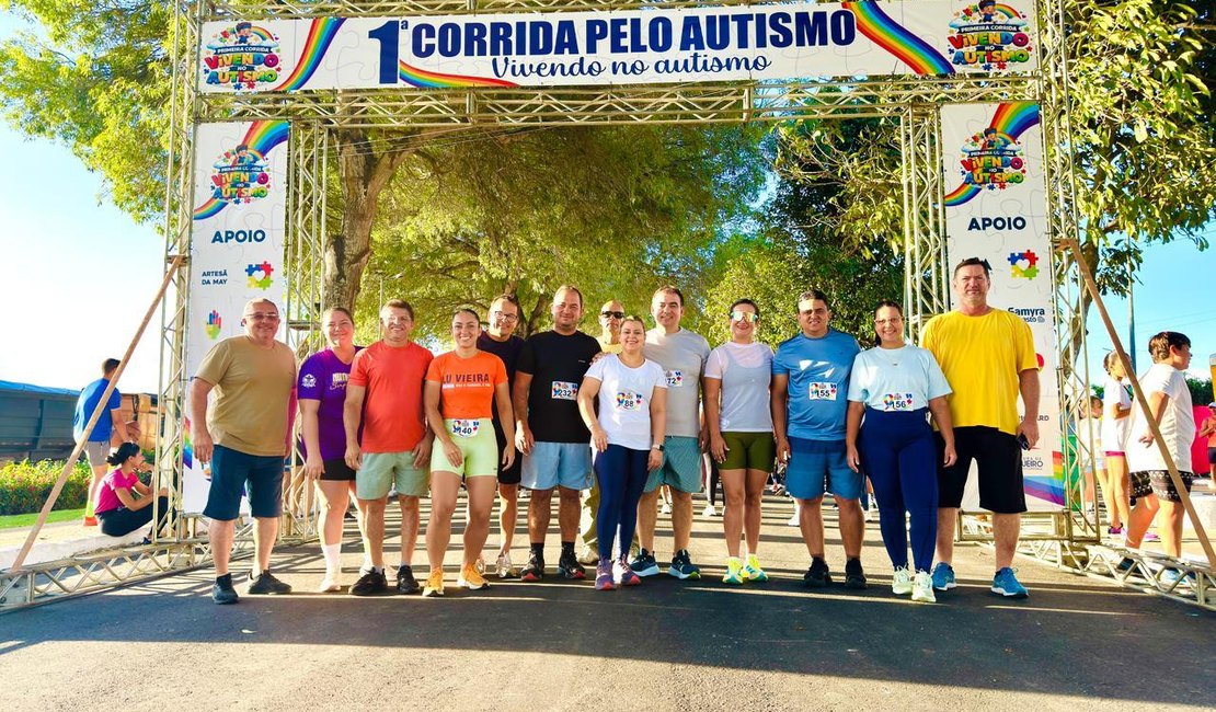 Junqueiro dá exemplo de amor e inclusão com a 1ª Corrida pelo Autismo