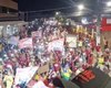 Caminhada em apoio a Lula reúne multidão no Centro de Arapiraca