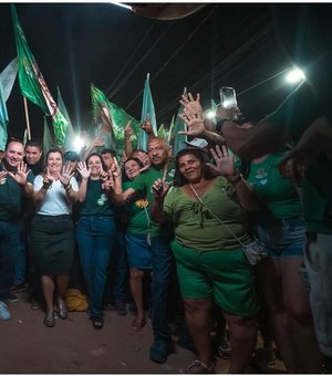 Eronita Sposito faz grande ato político em Porto Calvo