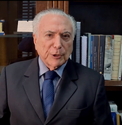 Michel Temer declara apoio a Flávio Bolsonaro no segundo turno