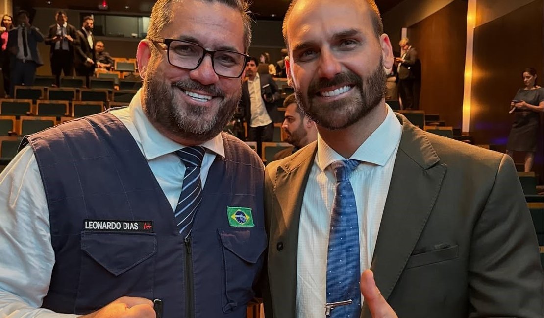 Vereador defende atuação de Eduardo Bolsonaro nos EUA e critica interferência de Hugo Motta