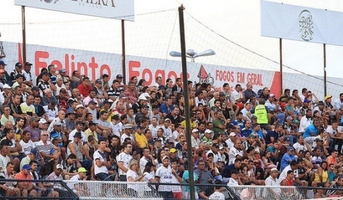 CBF antecipa partida ASA e Fortaleza em Arapiraca pela série C