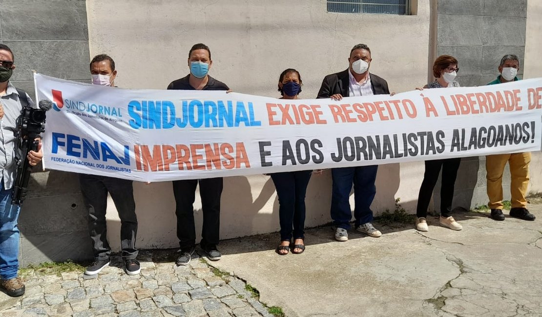 Sindicato dos Jornalistas protesta contra agressões do vereador Abimael Pessoa