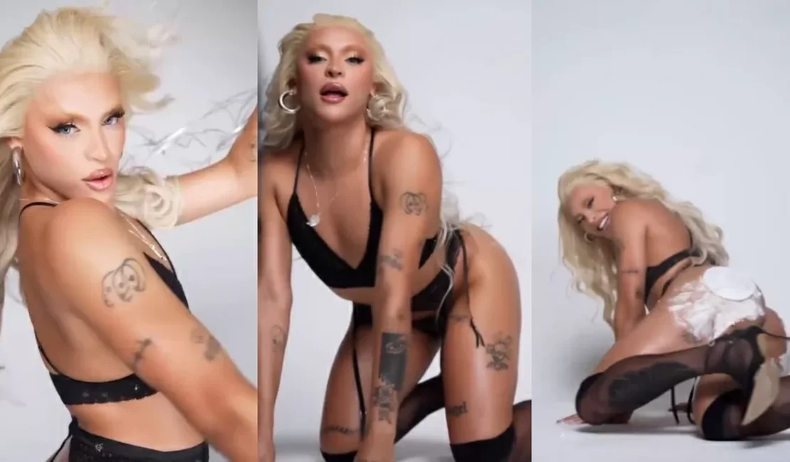 [Vídeo] Pabllo Vittar posta vídeo de lingerie e se lambuza de bolo em aniversário