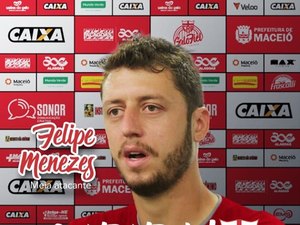 Meia Felipe Menezes é contratado pelo CRB para o Campeonato Brasileiro da Série B