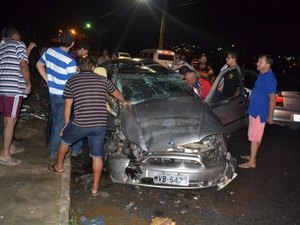 Colisão frontal deixa quatro pessoas feridas no interior de Alagoas