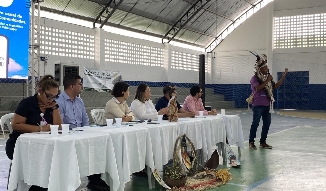 População participa de audiência sobre complexo fotovoltaico em Pariconha