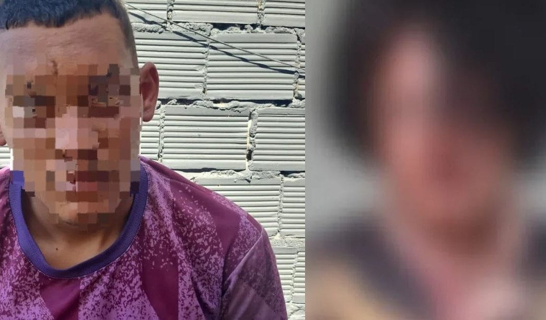 Polícia Militar prende suspeitos de torturar e matar casal na Grota do Rafael, no Jacintinho