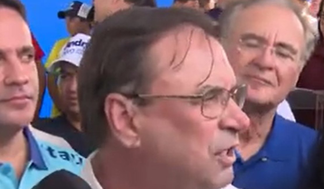 Durante entrega da duplicação da AL-110 Luciano Barbosa engrandece parceria com Paulo Dantas e Renan Filho