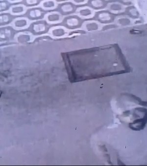 [Vídeo] Câmeras de segurança são furtadas, no Poço