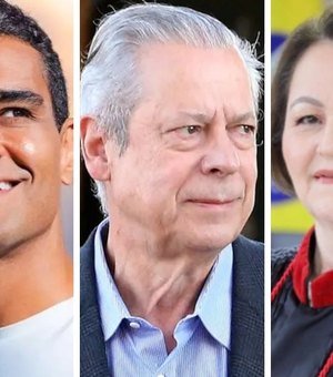 Antes de nomeação ao STJ, Marluce Caldas e JHC reuniram-se com Zé Dirceu
