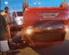 Carro capota após colisão em cruzamento no Conjunto Maceió I, na parte alta da cidade