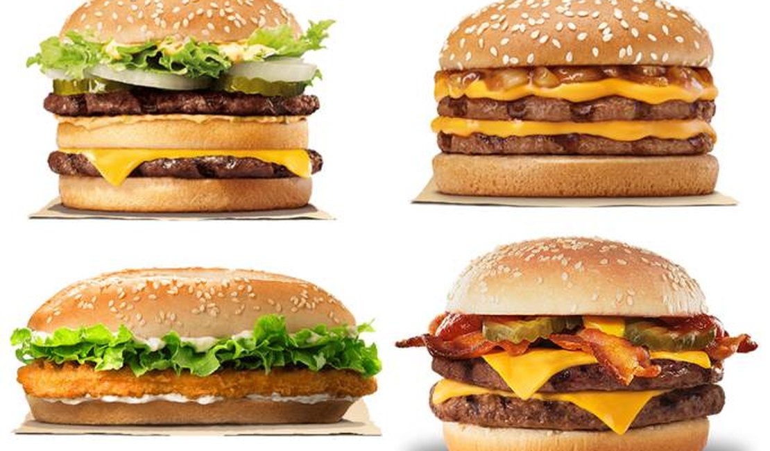 Burger King vai vender três lanches por R$ 15 na Black Friday