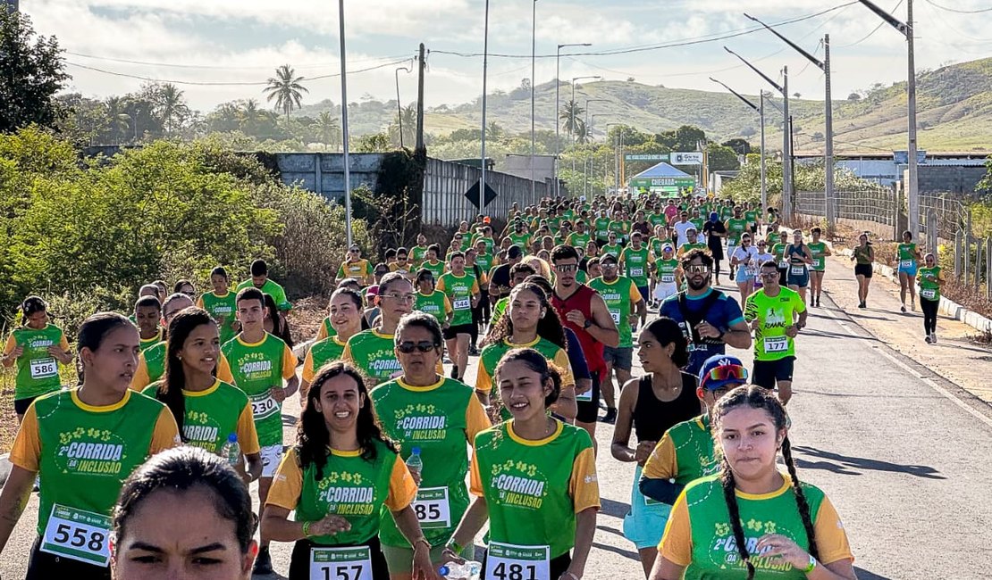 Corrida da Inclusão reúne esportistas de todas as idades em alusão ao Setembro Amarelo e Verde