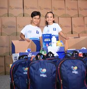 Mais de 6 mil kits serão entregues a alunos da rede municipal de São Sebastião