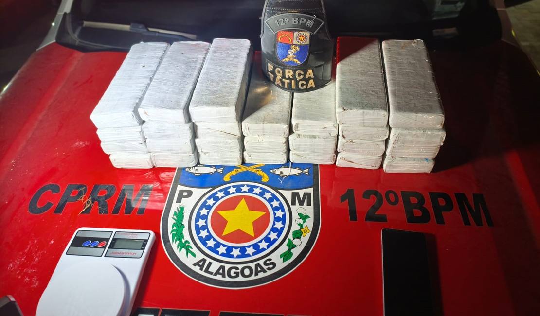 PM apreende 33 armas de fogo e 71,5 Kg de drogas na última semana em Alagoas