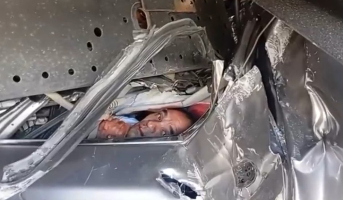 Novas imagens revelam momentos de desespero no grave acidente na BR-101 em Joaquim Gomes