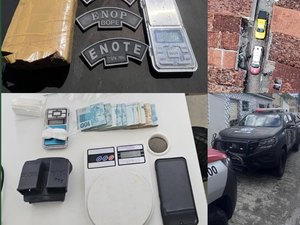 Operação Batista: Polícia Militar cumpre mandados de busca e apreensão em Penedo