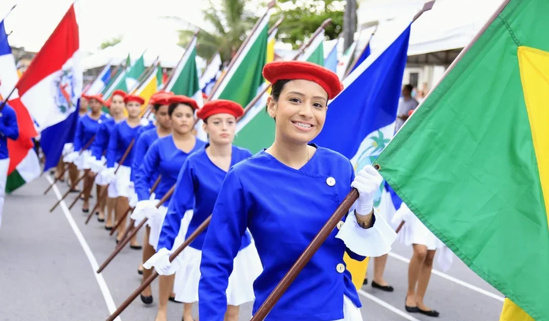 Avenida da Paz recebe desfile cívico militar neste 7 de Setembro