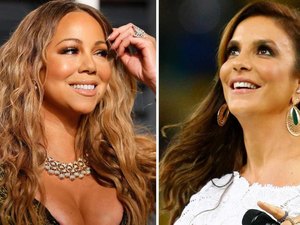 Ivete 'vence pelo cansaço' e conquista follow de Mariah Carey