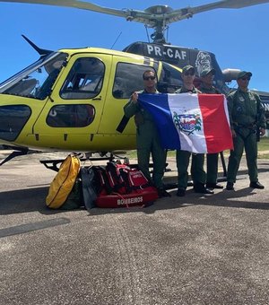 Grupamento Aéreo alagoano embarca tripulantes para ação solidária na Bahia