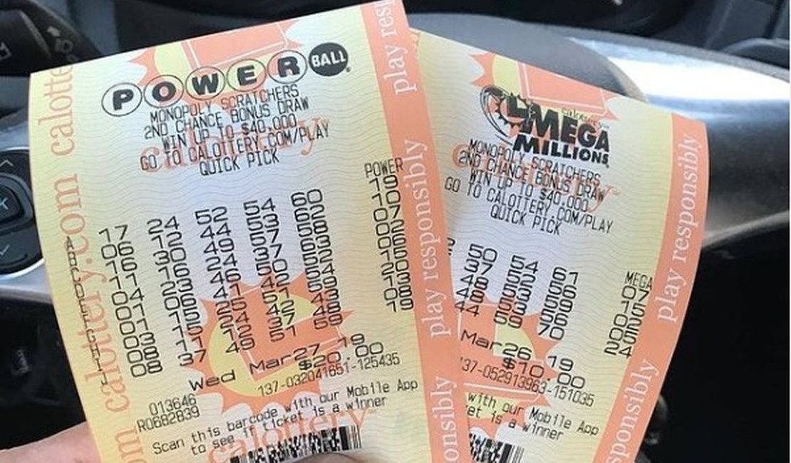 Apostador leva sozinho R$ 3,9 bilhões na loteria americana