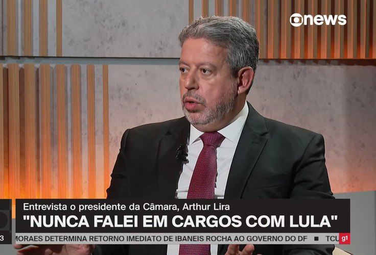 Arthur Lira manda recado para Lula pela TV: prefere Haddad negociando com o congresso