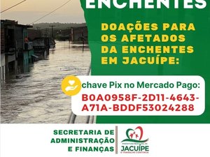 Prefeitura de Jacuípe solicita doações via Pix para vítimas das chuvas